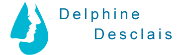 Delphine Desclay logo bleu